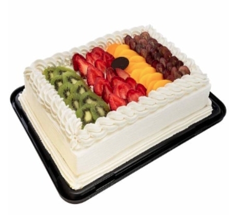 100 Kişilik Karışık Meyveli Yaş Pasta