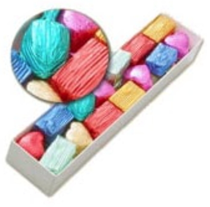 Yaldız Kaplı 500 Gram Çikolata